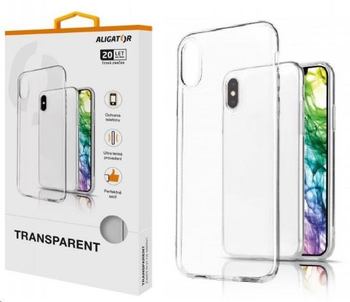 Obrázek Aligator pouzdro TRANSPARENT pro Huawei Y6 2019, transparentní