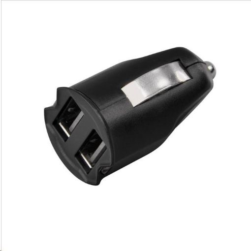 Obrázek Hama dvojitá USB nabíječka do auta Dual Piccolino 2,1 A