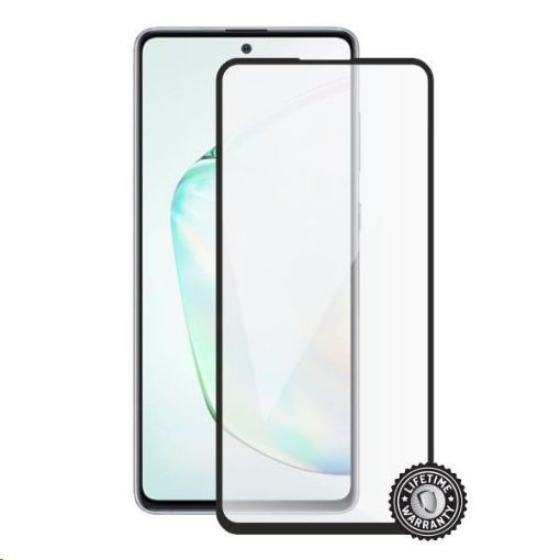 Obrázek Screenshield ochrana displeje Tempered Glass pro SAMSUNG N770 Galaxy Note 10 Lite, full cover, černá