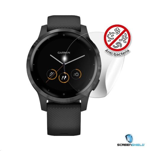 Obrázek Screenshield fólie na displej Anti-Bacteria pro GARMIN Vivoactive 4S