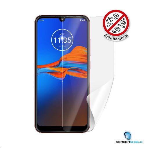 Obrázek Screenshield fólie na displej Anti-Bacteria pro MOTOROLA Moto E6 Plus XT2025