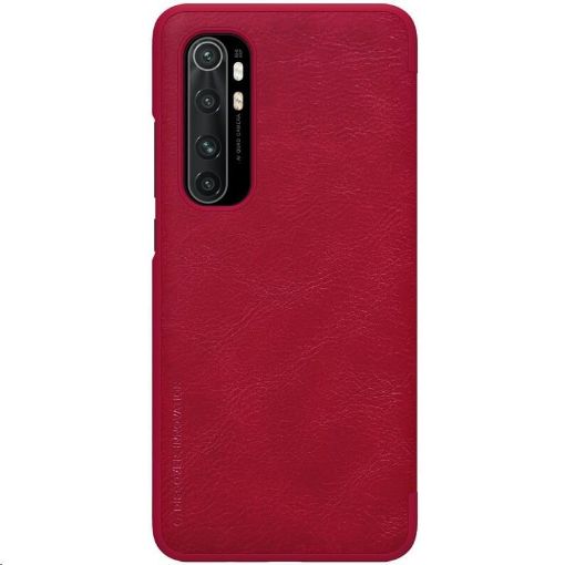 Obrázek Nillkin Qin Leather Case pro Xiaomi Mi Note 10 Lite Red