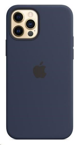 Obrázek APPLE iPhone 12/12 Pro Silicone Case with MagSafe - Deep Navy