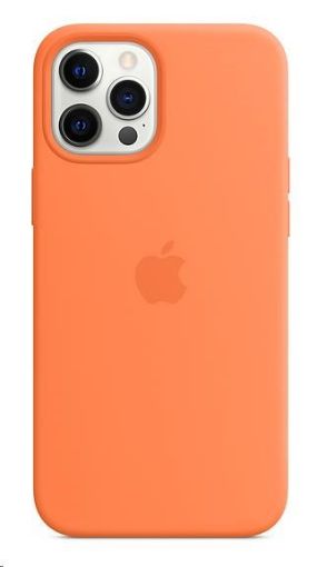 Obrázek APPLE iPhone 12 Pro Max Silicone Case with MagSafe - Kumquat