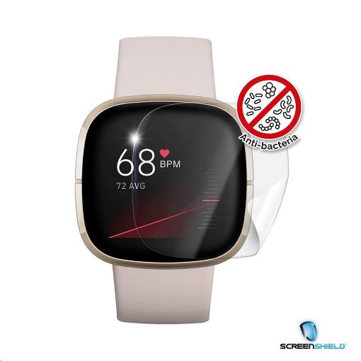 Obrázek Screenshield fólie na displej Anti-Bacteria pro FITBIT Sense