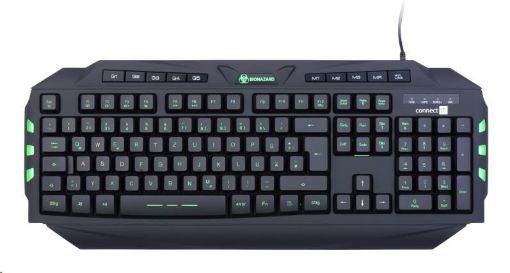 Obrázek CONNECT IT BIOHAZARD klávesnice pro hráče, Německý layout