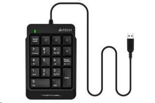 Obrázek A4tech FSTYLER FK13P numerická klávesnice, USB
