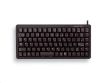 Obrázek CHERRY klávesnice G84-4100 COMPACT KEYBOARD, USB, EU, černá