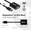 Obrázek Club3D adaptér aktivní DisplayPort na VGA