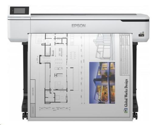 Obrázek EPSON tiskárna ink SureColor SC-T5100M, 4ink, A0+, 2400x1200 dpi, USB ,LAN ,WIFI, 24 měsíců OnSite servis