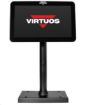 Obrázek Virtuos 10,1" LCD barevný zákaznický monitor SD1010R, USB, černý