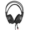 Obrázek OMEGA herní sluchátka VARR Gaming RGB Headset, USB, 2x3.5 mic, black/černá