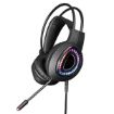 Obrázek OMEGA herní sluchátka VARR Gaming RGB Headset HI-FI Stereo, mic USB 7.1, black/černá