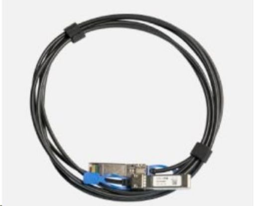 Obrázek MikroTik XS+DA0001, Direct Attach Cable, SFP/SFP+/SFP28, 1/10/25G, 1m