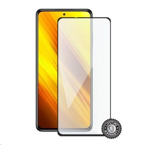 Obrázek Screenshield ochrana displeje Tempered Glass pro XIAOMI Poco X3 Pro (full COVER), černá