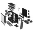 Obrázek FRACTAL DESIGN skříň Define 7 XL Light Tempered Glass Full Tower, černá, bez zdroje