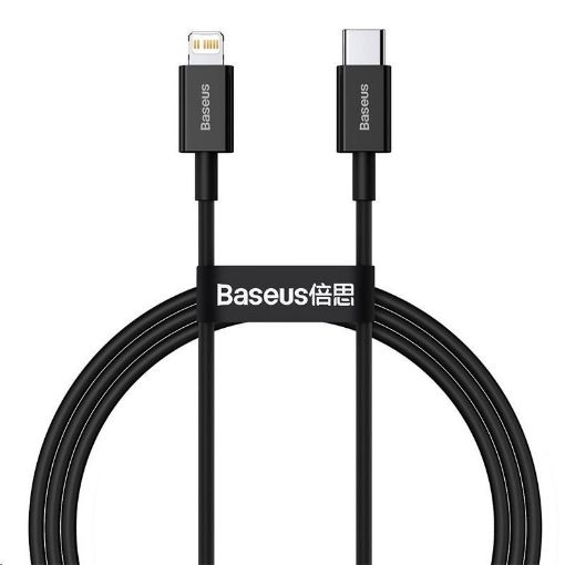 Obrázek Baseus Superior Series rychlonabíjecí kabel Type-C/Lightning 20W 1m bílá