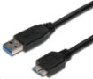 Obrázek PREMIUMCORD Kabel USB 3.0 A - Micro B 1m, propojovací (M/M)