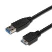 Obrázek PREMIUMCORD Kabel USB 3.0 A - Micro B 1m, propojovací (M/M)