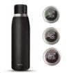 Obrázek UMAX láhev Smart Bottle U5 chytrá láhev - obsah 500ml, hlídání teploty a pitného režimu, LCD dotyk, nabíjení přes USB