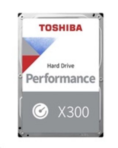 Obrázek TOSHIBA HDD X300 4TB, SATA III, 7200 rpm, 256MB cache, 3,5", RETAIL