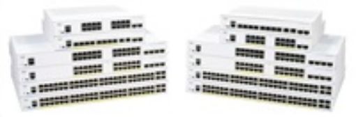 Obrázek Cisco switch CBS250-8PP-E-2G, 8xGbE RJ45, 2xRJ45/SFP combo, PoE+, 45W