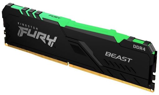 Obrázek DIMM DDR4 16GB 2666MT/s CL16 1Gx8 KINGSTON FURY Beast RGB