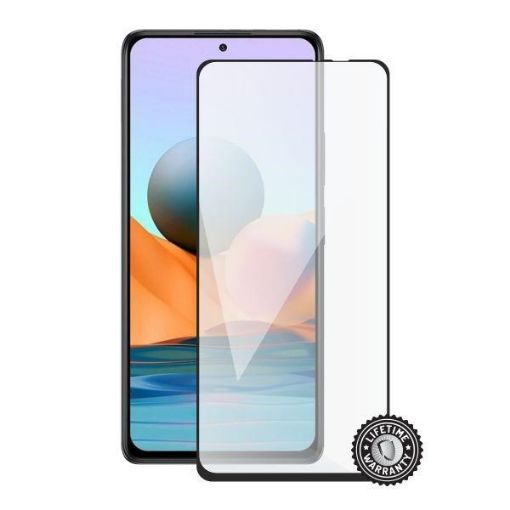 Obrázek Screenshield ochrana displeje Tempered Glass pro XIAOMI Redmi Note 10 Pro (full COVER), černá