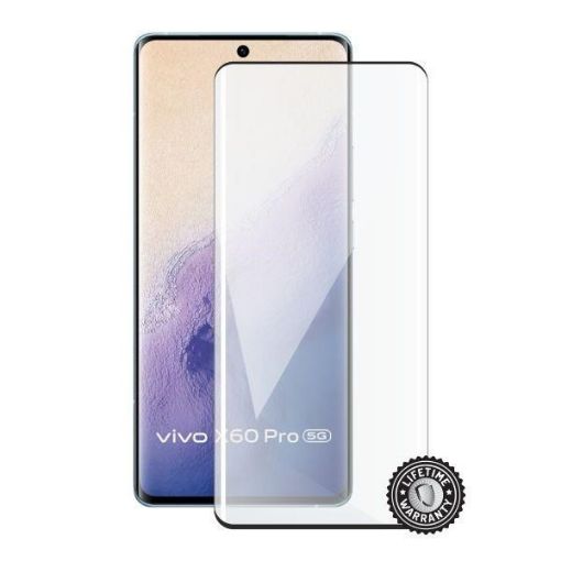 Obrázek Screenshield ochrana displeje Tempered Glass pro VIVO X60 Pro (full COVER), černá