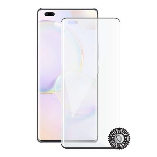 Obrázek Screenshield ochrana displeje Tempered Glass pro HUAWEI Honor 50 Pro (full COVER), černá