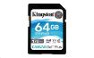 Obrázek Kingston SDXC karta 64GB SecureDigital Canvas Go! Plus (SDXC) Card, 170R 70W Class 10 UHS-I U3 V30