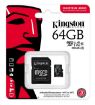 Obrázek Kingston MicroSDXC karta 64GB microSDXC Industrial C10 A1 pSLC Card + SD Adapter