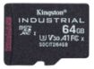 Obrázek Kingston MicroSDXC karta 64GB microSDXC Industrial C10 A1 pSLC Card Single Pack