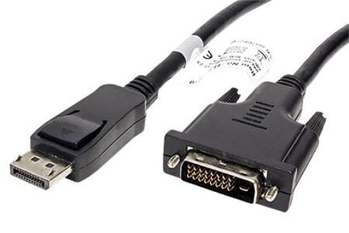 Obrázek DisplayPort - DVI kabel, DP(M) -> DVI-D(M), 1920x1200@60Hz, 3m