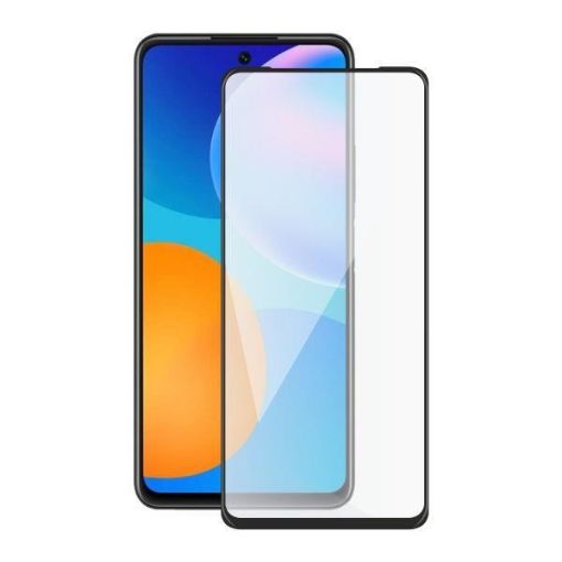 Obrázek Screenshield ochrana displeje Tempered Glass pro HUAWEI P Smart 2021 (full COVER), černá