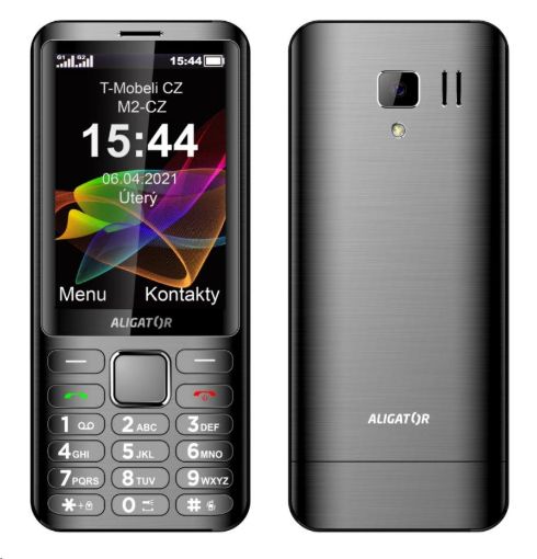 Obrázek Aligator D950 Dual SIM, antracit