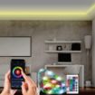 Obrázek Solight Wifi Smart LED světelný pás, RGB, 5m, sada s adaptérem a dálkovým ovladačem
