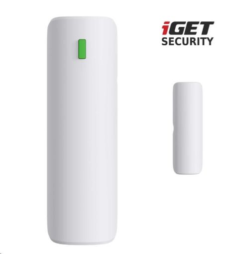 Obrázek iGET SECURITY EP4 - Bezdrátový magnetický senzor pro dveře/okna pro alarm iGET SECURITY M5