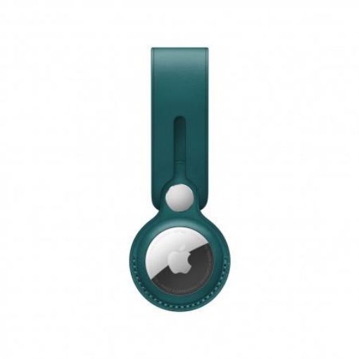 Obrázek APPLE AirTag Leather Loop - Forest Green