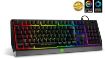 Obrázek CONNECT IT herní klávesnice BATTLE RGB, CZ+SK, černá
