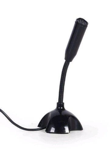 Obrázek GEMBIRD mikrofon na stůl MIC-DU-02, USB, černá