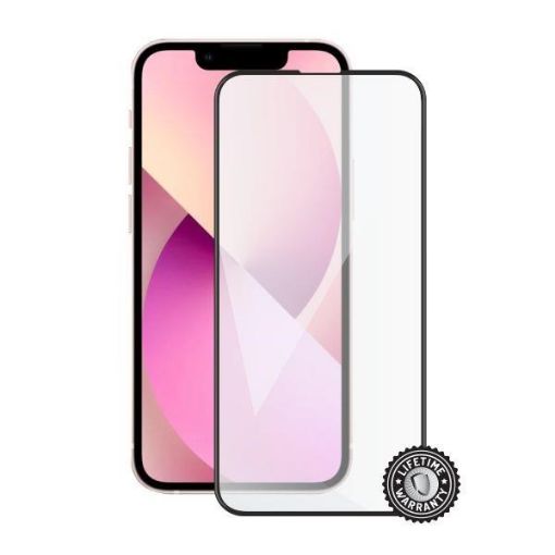 Obrázek Screenshield ochrana displeje Tempered Glass pro APPLE iPhone 13 mini (full COVER), černá