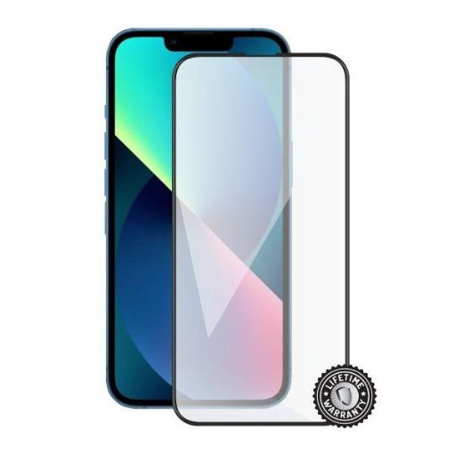 Obrázek Screenshield ochrana displeje Tempered Glass pro APPLE iPhone 13 (full COVER), černá