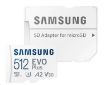 Obrázek Samsung micro SDXC karta 512 GB EVO Plus + SD adaptér