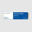 Obrázek WD BLUE SSD NVMe 250GB PCIe SN 570, Gen3 8 Gb/s, (R:3300, W:1200MB/s)