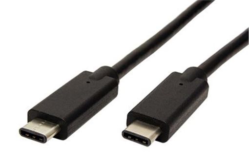 Obrázek PremiumCord USB-C kabel ( USB 3.1 generation 2, 3A, 10Gbit/ s ) černý, 1m