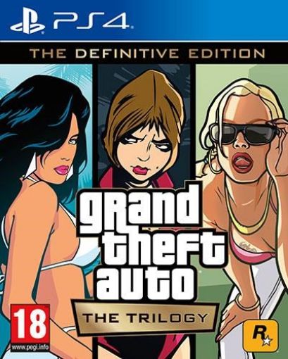 Obrázek PS4 hra Grand Theft Auto: The Trilogy – The Definitive Edition