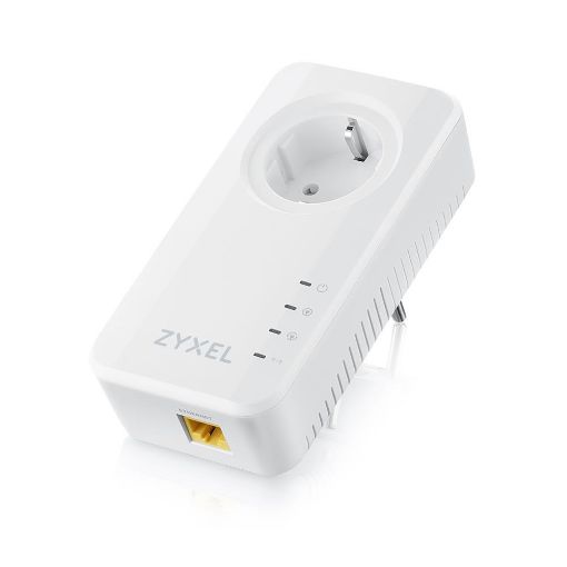 Obrázek Zyxel PLA6457 2-pack G.hn 2400 Wave 2 Powerline Pass-thru Gigabit Ethernet Adapter