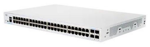Obrázek Cisco switch CBS350-48T-4G, 48xGbE RJ45, 4xSFP