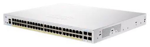 Obrázek Cisco switch CBS350-48P-4G, 48xGbE RJ45, 4xSFP, PoE+, 370W